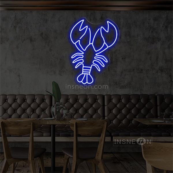 InsNeon Factory Lobster Neon Bar Sign