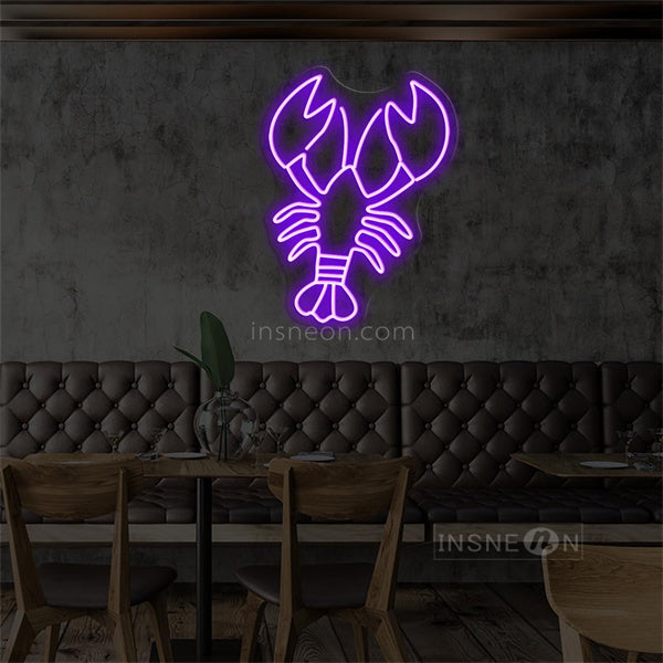 InsNeon Factory Lobster Neon Bar Sign