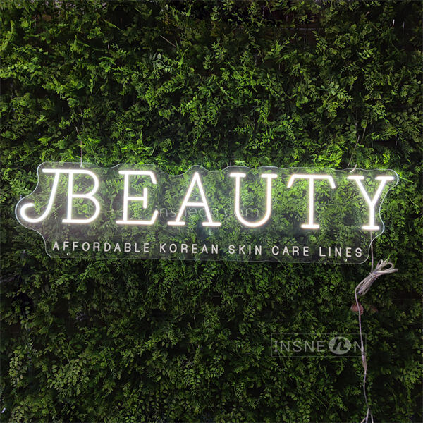 Insneon factory Jbeauty custom neon sign