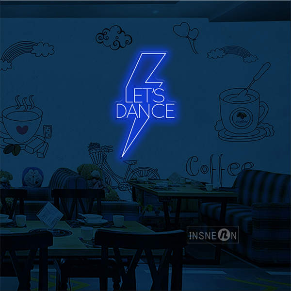 'Let's Dance' LED Neon Sign