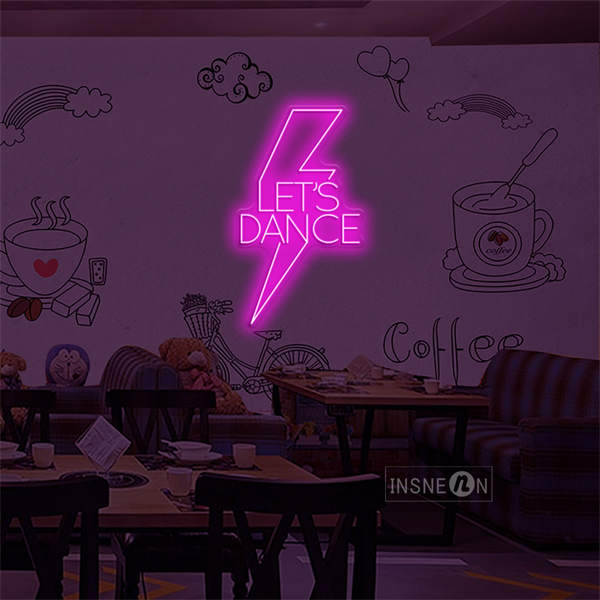 'Let's Dance' LED Neon Sign