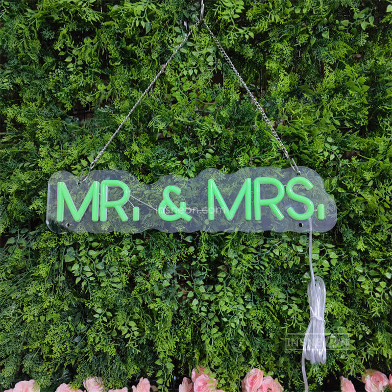 MR.& MRS Led Custom Neon Sign