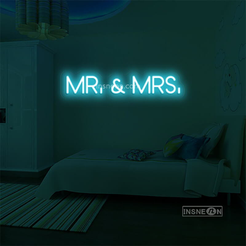 MR.& MRS Led Custom Neon Sign