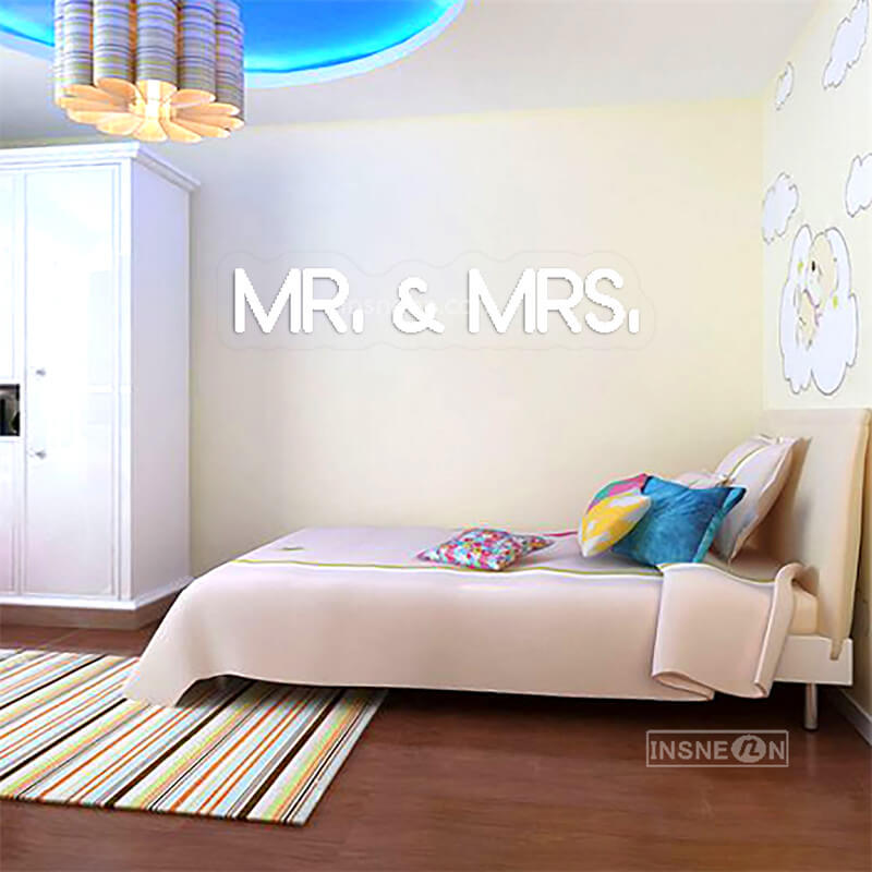 MR.& MRS Led Custom Neon Sign