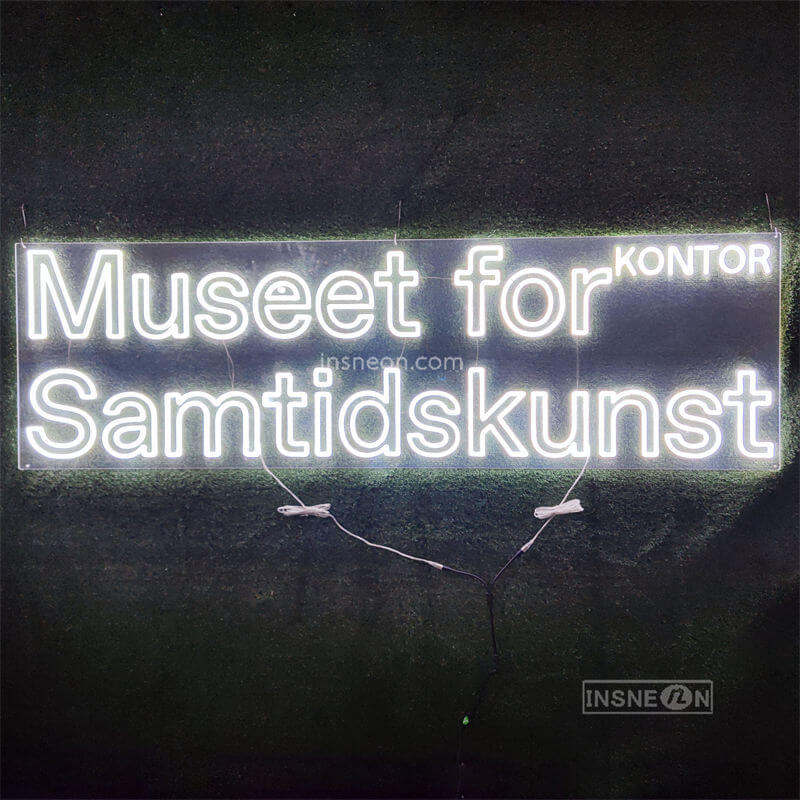 Meseet for Samtidskust Led Custom Neon Sign