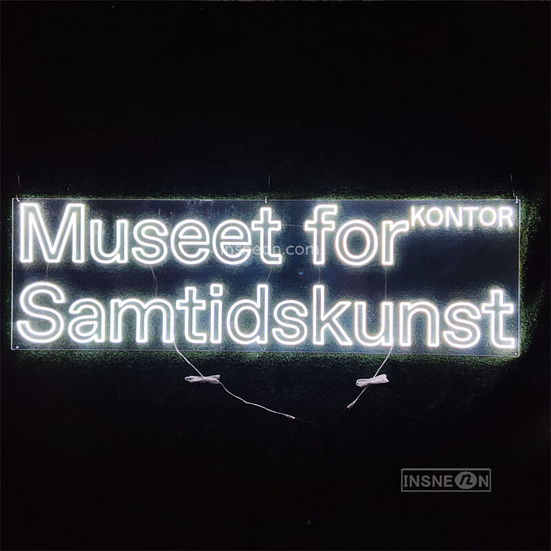 Meseet for Samtidskust Led Custom Neon Sign