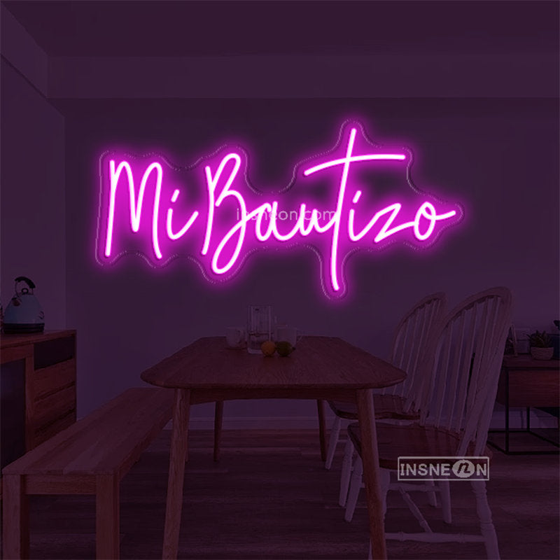 MiBautizo Led Custom Neon Sign