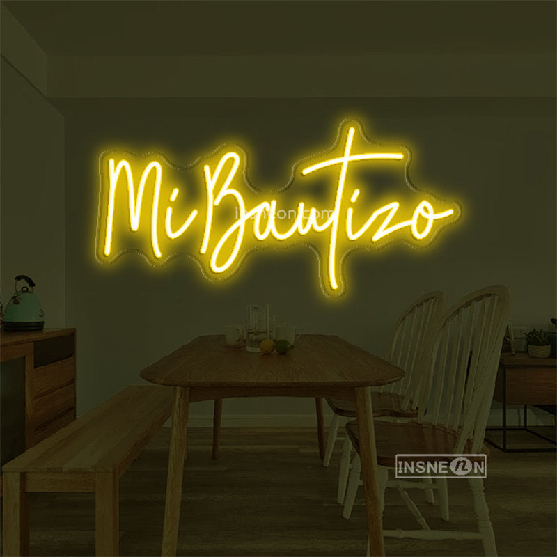 MiBautizo Led Custom Neon Sign