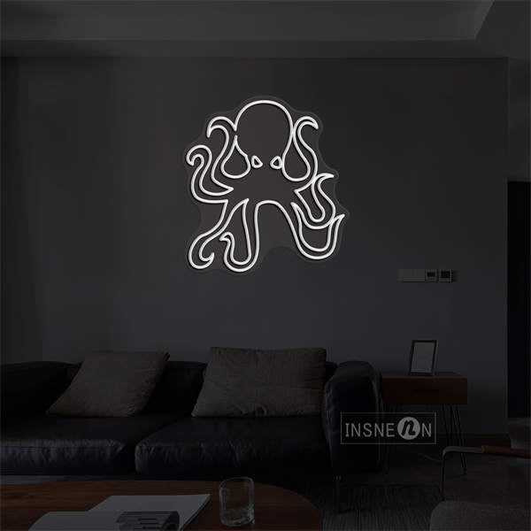 'Octopus' Neon Sign