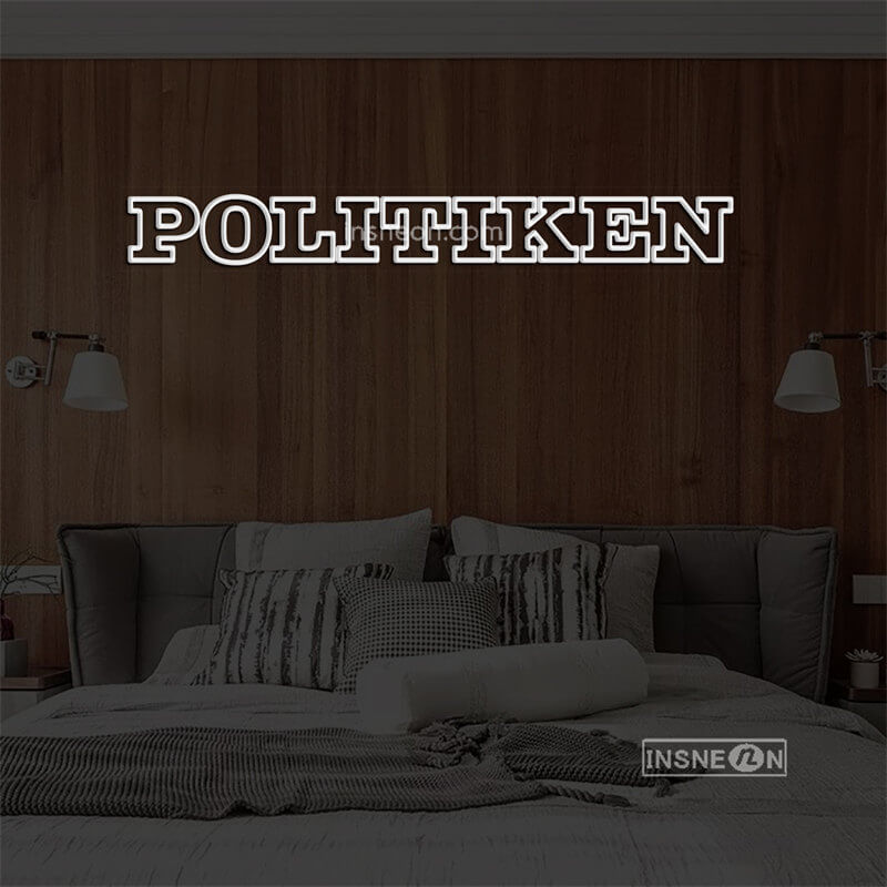 POLITIKEN Led Custom Neon Sign