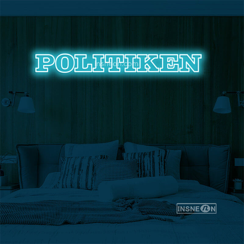 POLITIKEN Led Custom Neon Sign