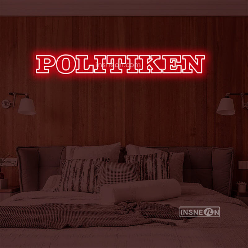 POLITIKEN Led Custom Neon Sign