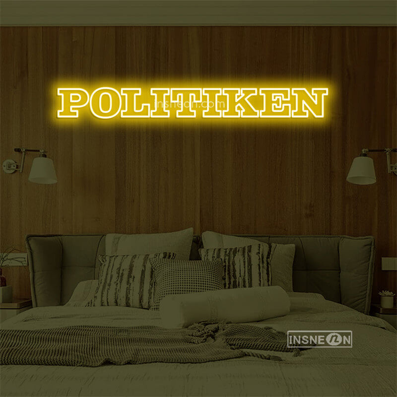 POLITIKEN Led Custom Neon Sign