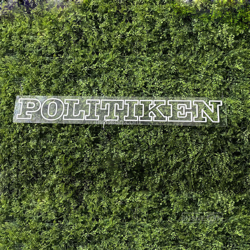 POLITIKEN Led Custom Neon Sign