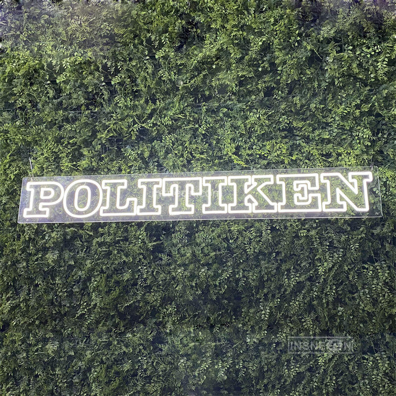 POLITIKEN Led Custom Neon Sign