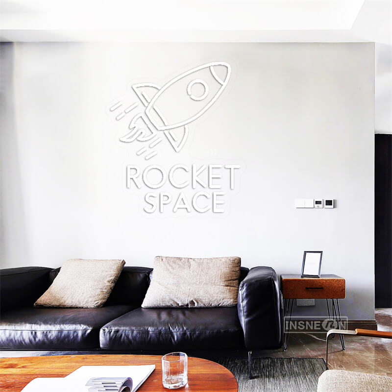 ROCKET SPACE Led Custom Neon Sign