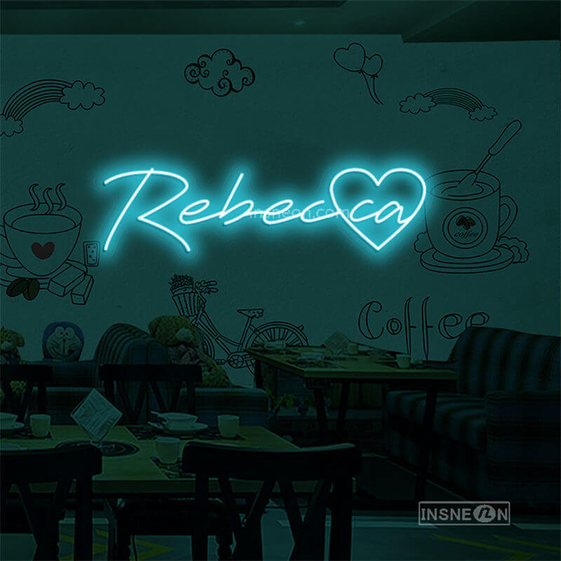 Rebecca Led Custom Neon Sign