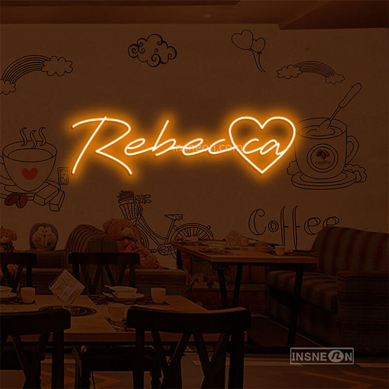 Rebecca Led Custom Neon Sign