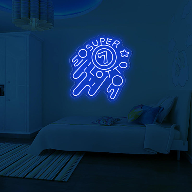 SUPER LOTTO Led Custom Neon Sign