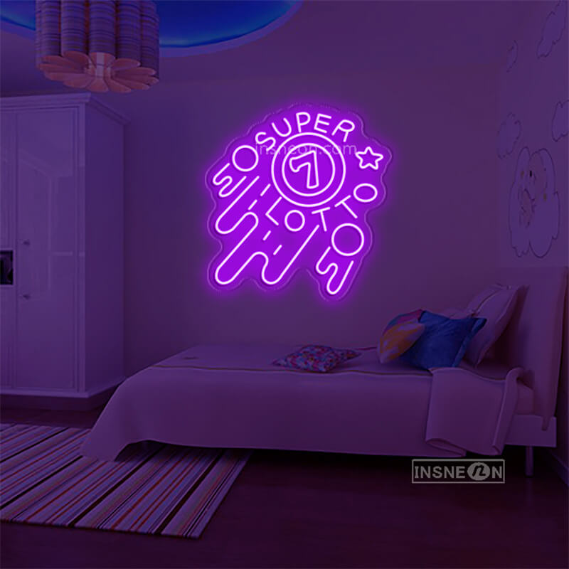 SUPER LOTTO Led Custom Neon Sign