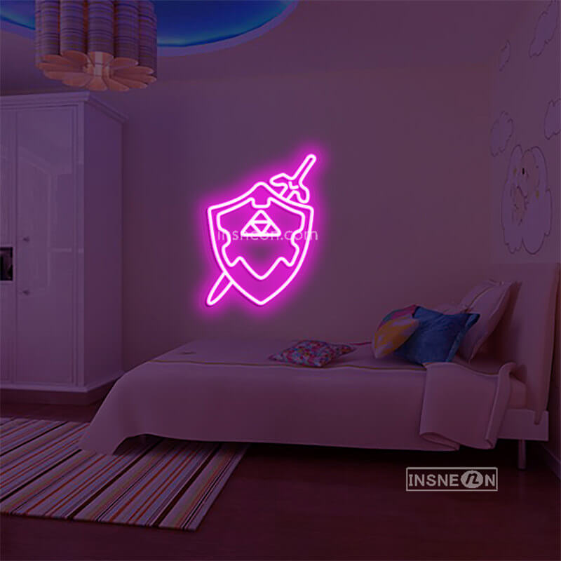 Shields and swords Led Custom Neon Sign