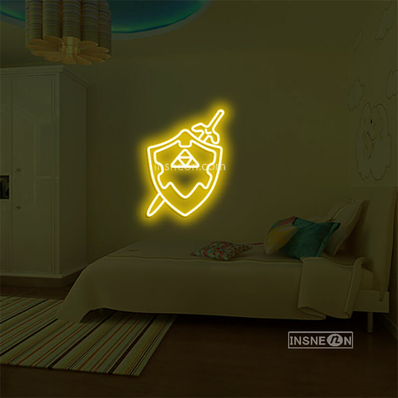 Shields and swords Led Custom Neon Sign