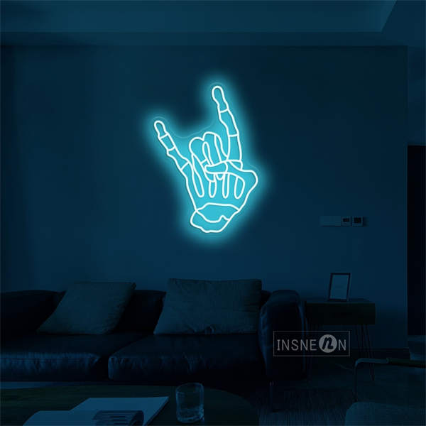 'Skellihand' Neon Sign