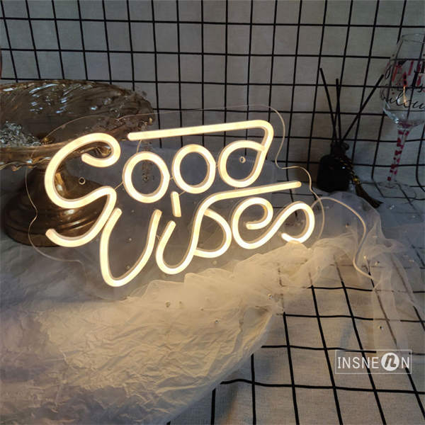 Good Vibes' LED Neon Sign