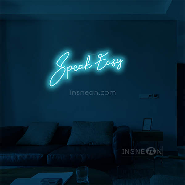 'Speak Easy' LED Neon Sign