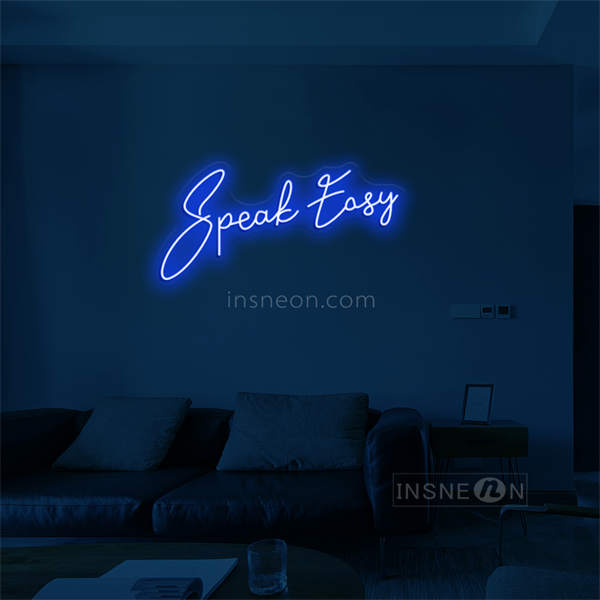 'Speak Easy' LED Neon Sign