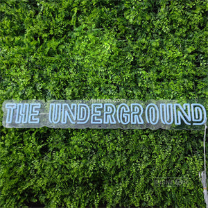 THE UNDERGROUND Led Custom Neon Sign