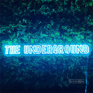 THE UNDERGROUND Led Custom Neon Sign