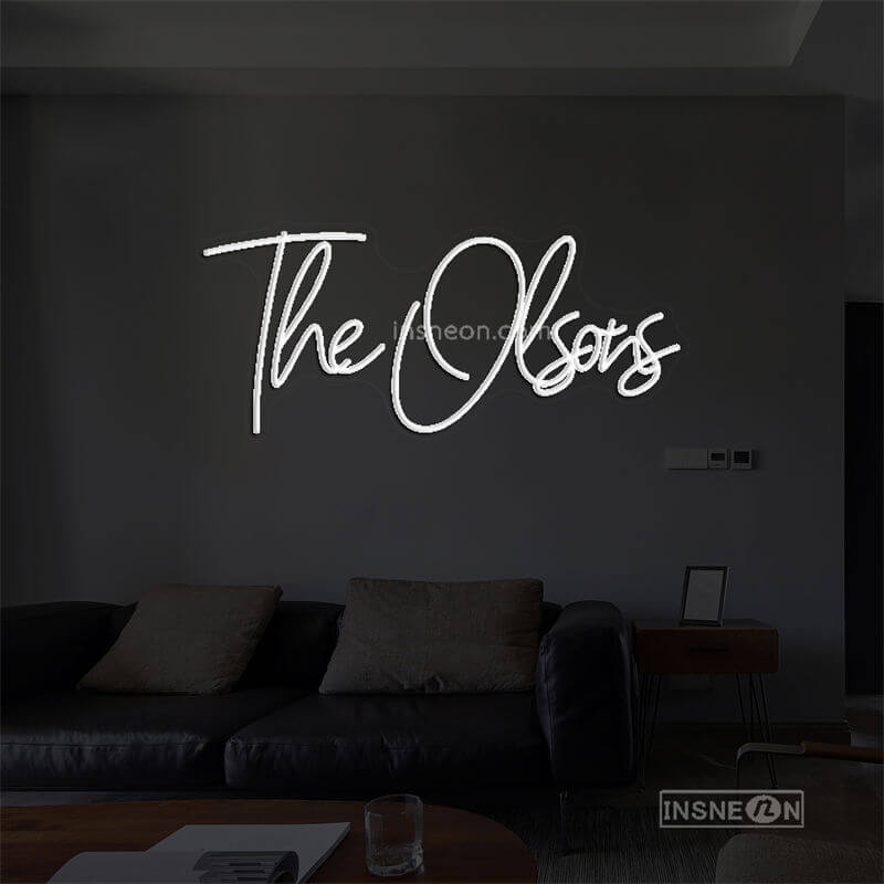 The Olsons Led Custom Neon Sign