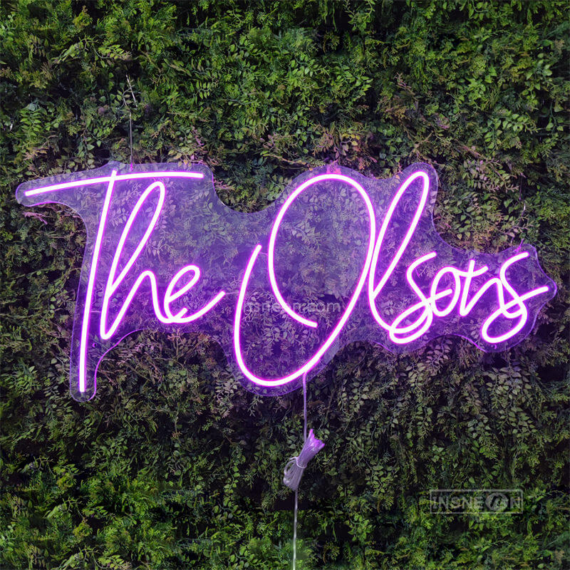 The Olsons Led Custom Neon Sign