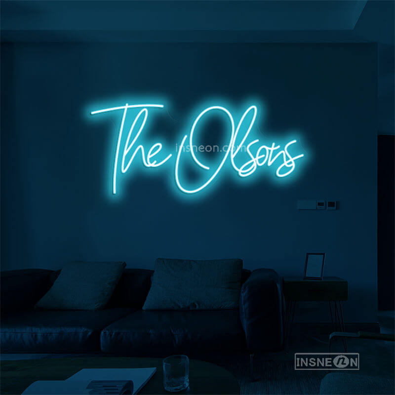 The Olsons Led Custom Neon Sign