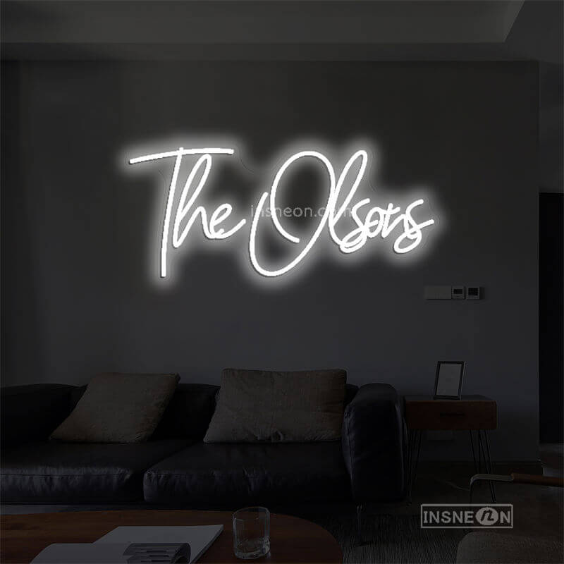 The Olsons Led Custom Neon Sign