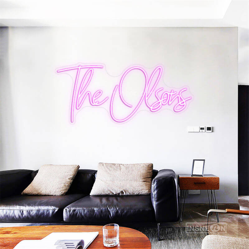 The Olsons Led Custom Neon Sign