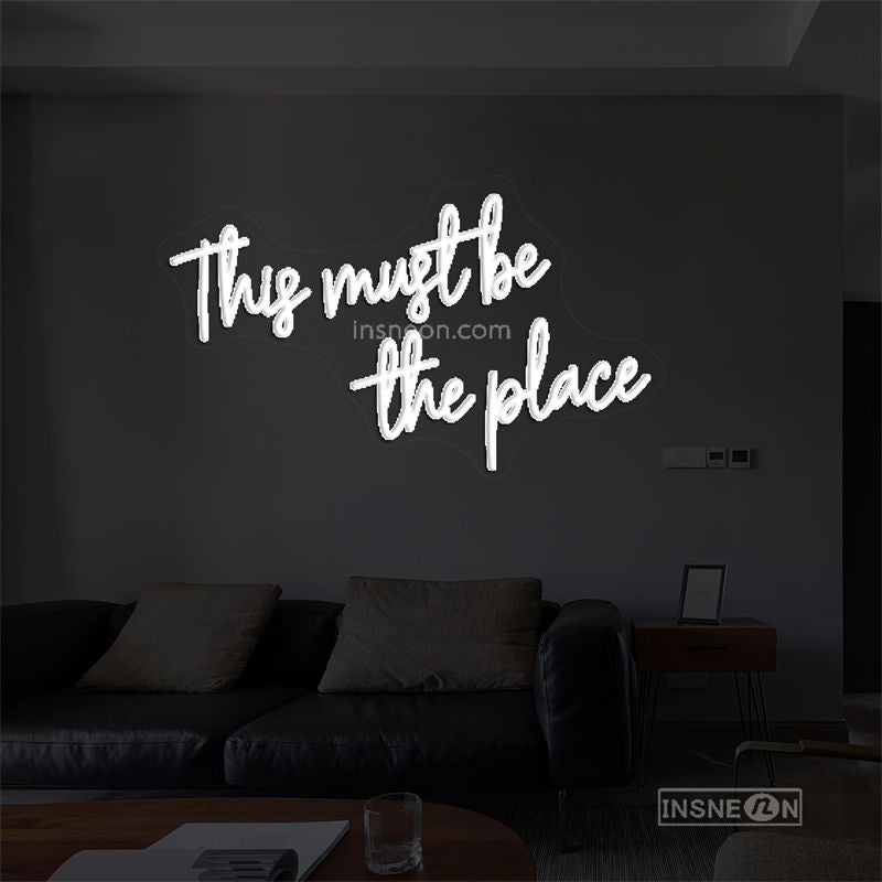 This must be the place Led Custom Neon Sign