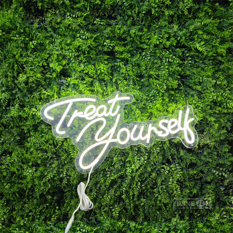 Treat yourself Led Custom Neon Sign