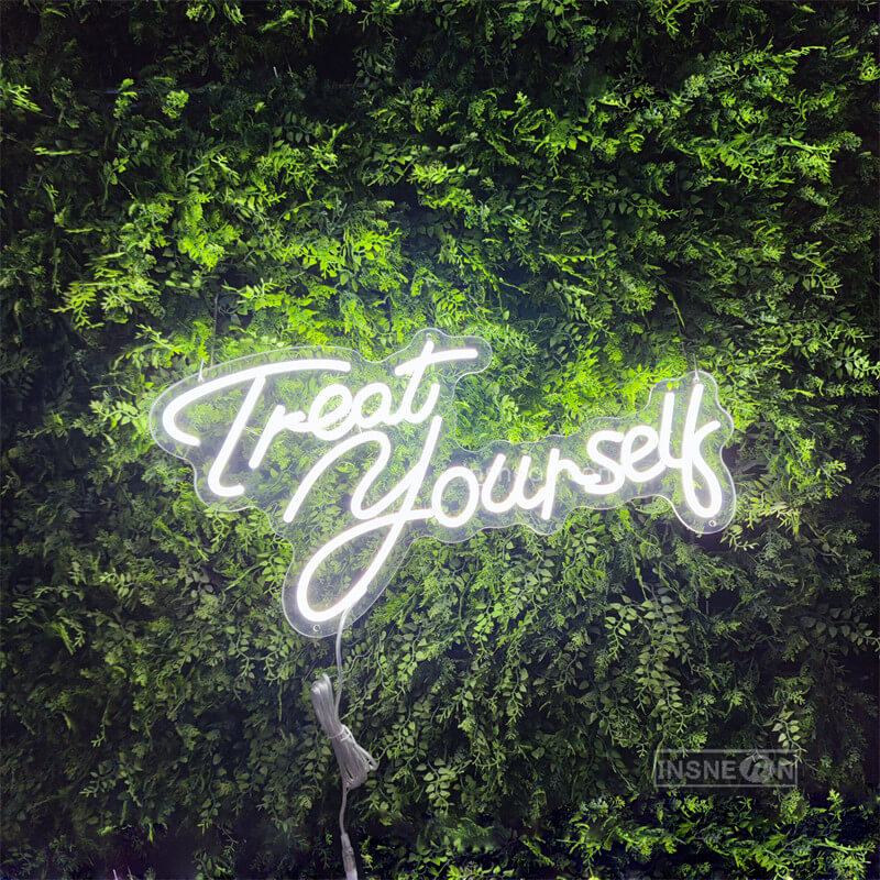 Treat yourself Led Custom Neon Sign