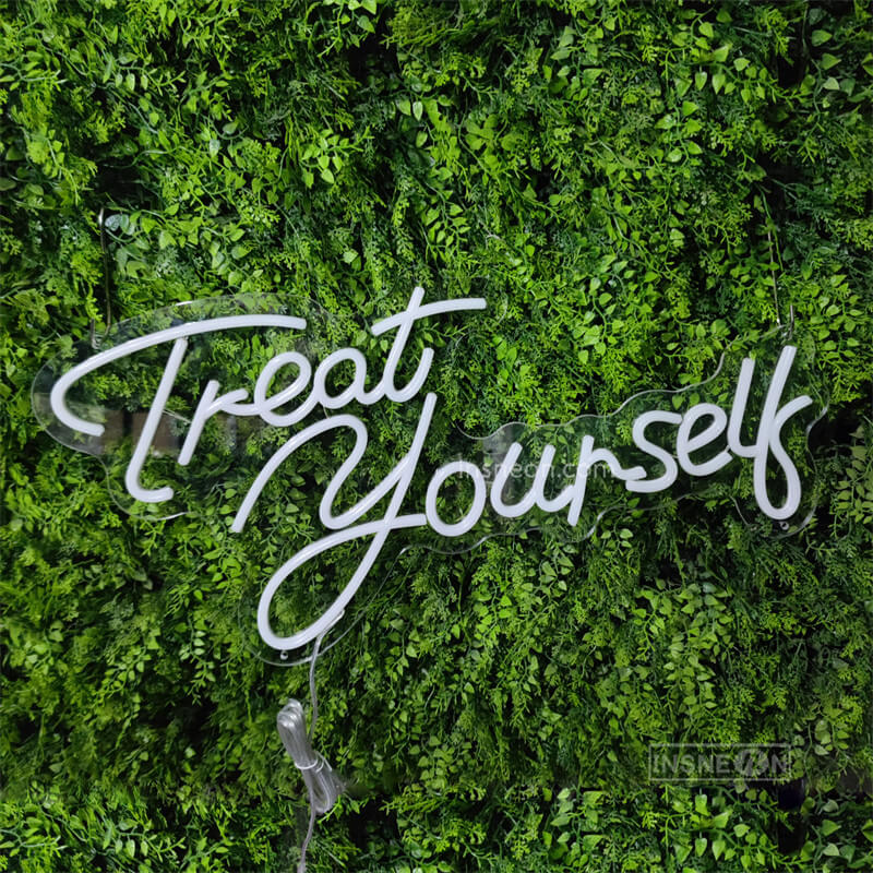 Treat yourself Led Custom Neon Sign