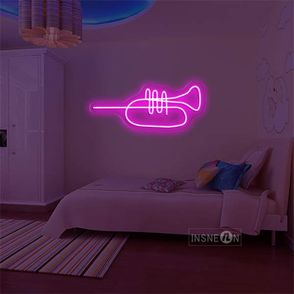 'Trumpet' Neon Sign