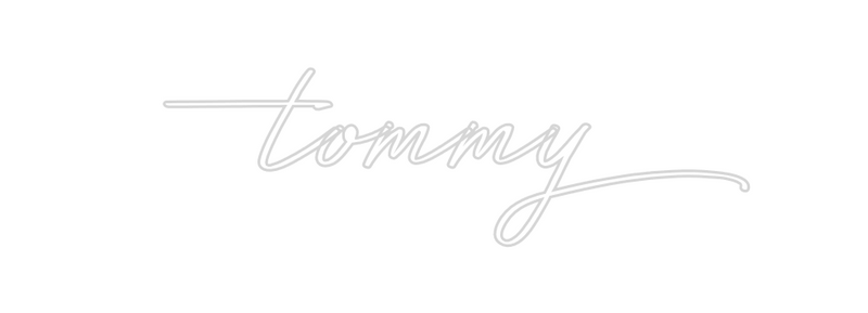 Custom Neon: tommy