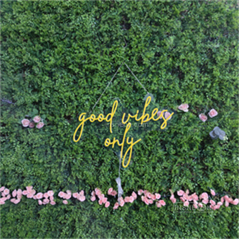 good vibes only Led Custom Neon Sign