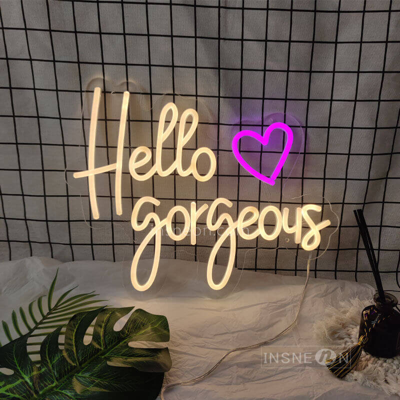 CUSTOM LED NAME NEON SIGN-30 Inches(75cm)