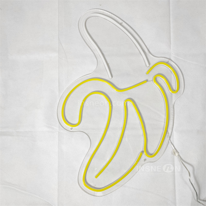 InsNeon Factory Banana Custom Neon Sign