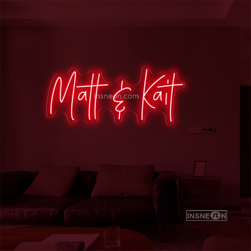 maff $ kaif Led Custom Neon Sign