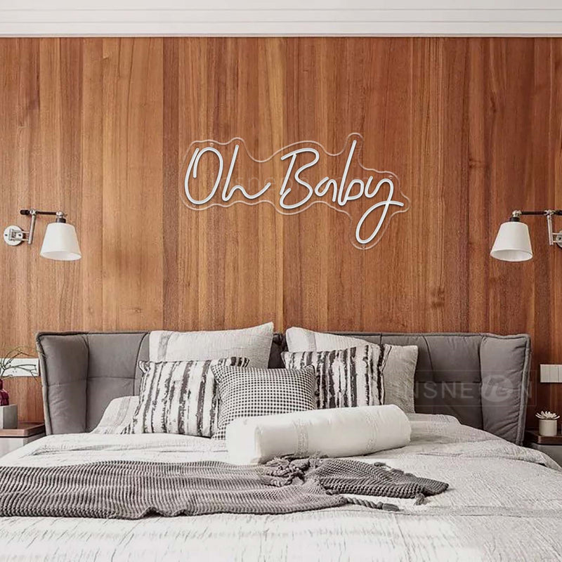 Oh Baby Led Custom Neon Sign