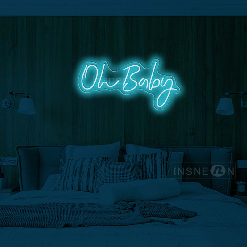 Oh Baby Led Custom Neon Sign