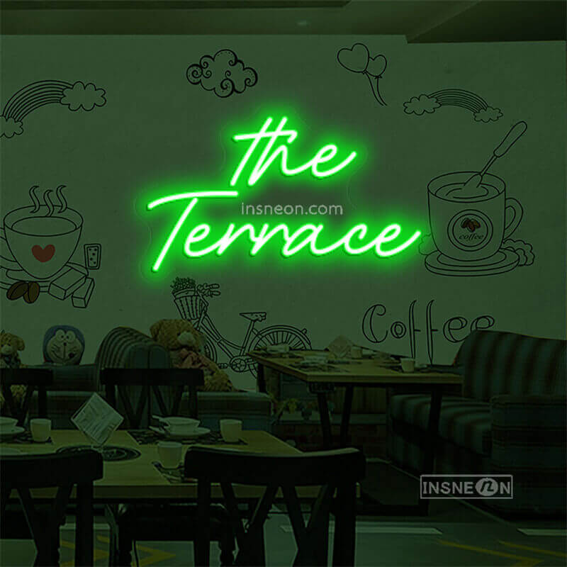 the Terrace Led Custom Neon Sign